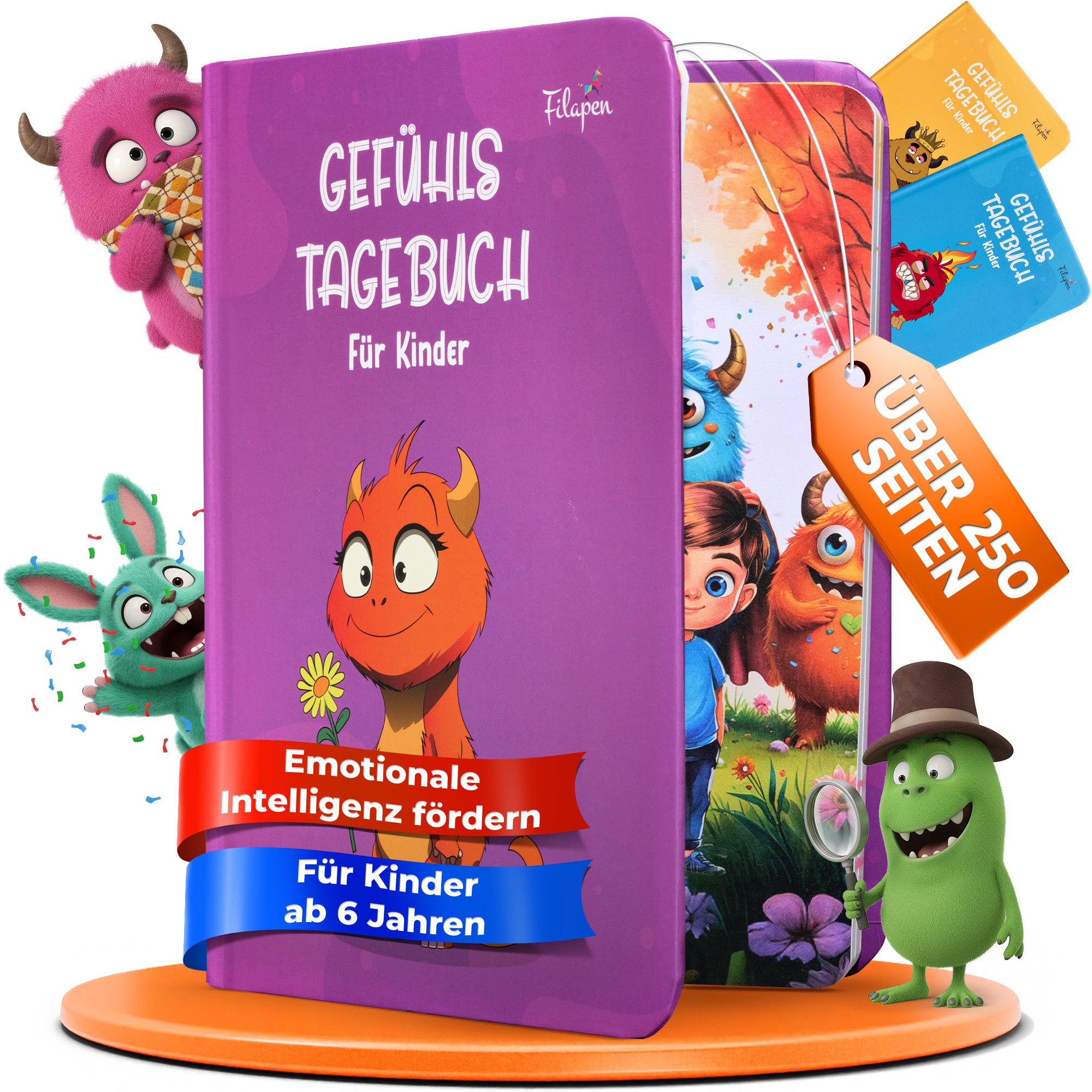 Filapen - Gefühlstagebuch für Kinder