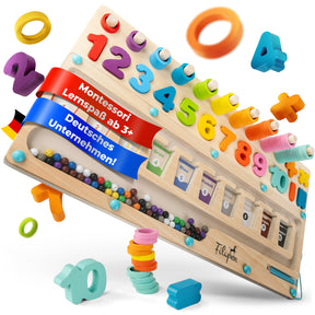 Filapen® Montessori Motorikspielzeug - Magnetspiel aus Holz