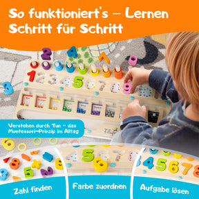 Filapen® Montessori Motorikspielzeug - Magnetspiel aus Holz