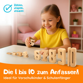 Filapen - Montessori Zahlenbausteine 62 stk.
