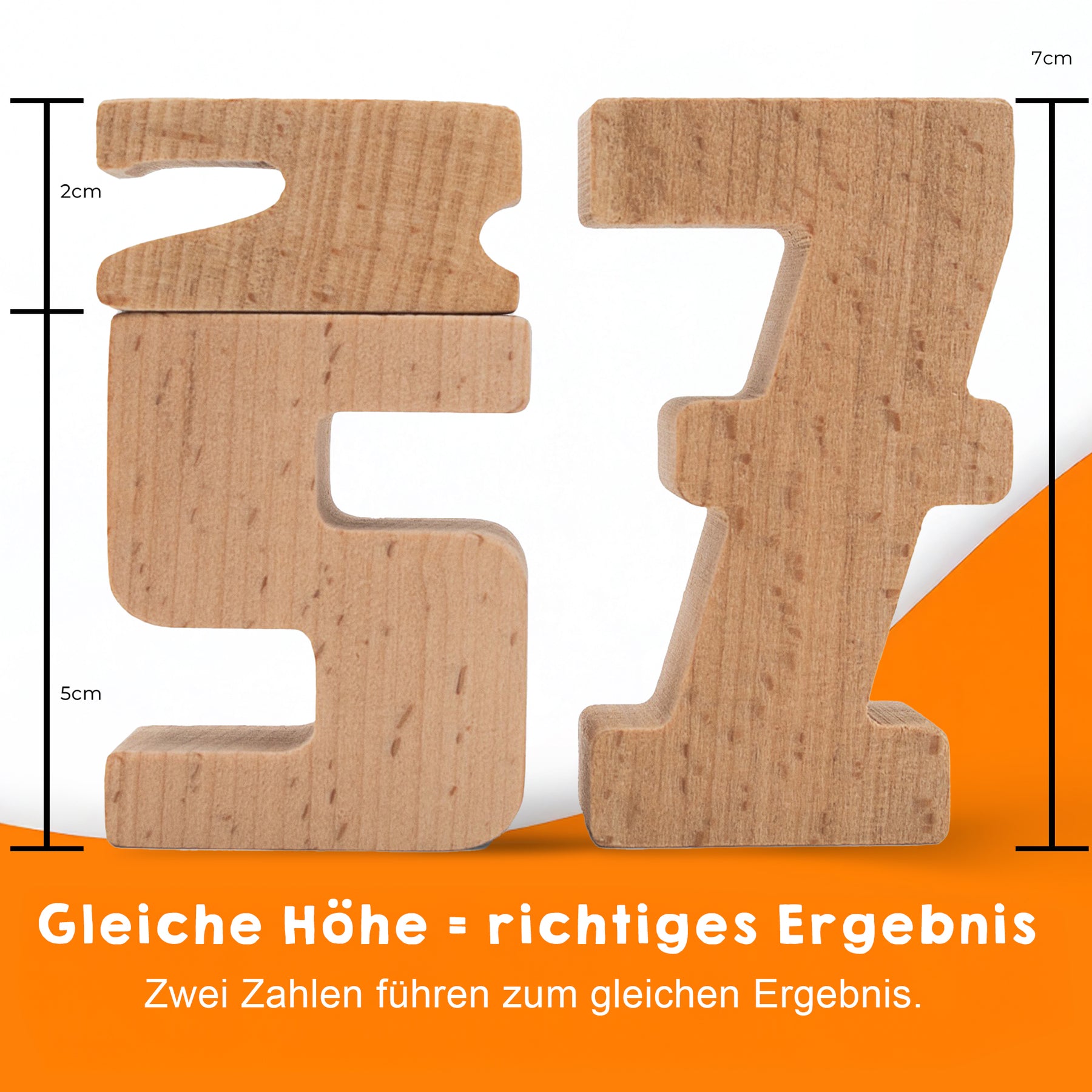 Filapen - Montessori Zahlenbausteine 62 stk.