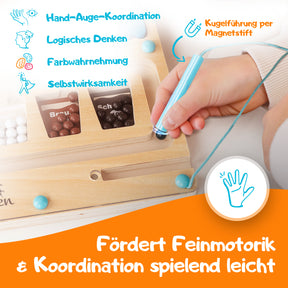 Filapen® Montessori Motorikspielzeug - Magnetspiel aus Holz
