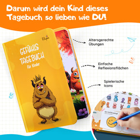Filapen - Gefühlstagebuch für Kinder (+ gratis Gefühlskarten)