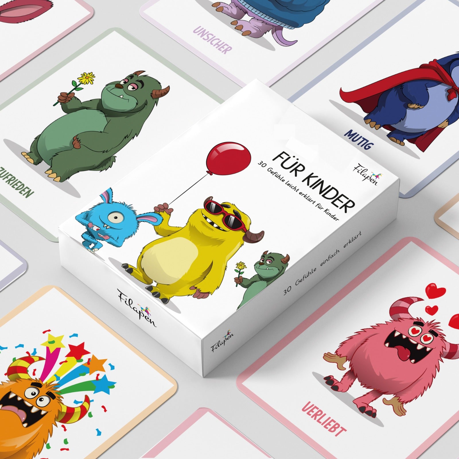 Filapen Magische Lernbücher + Gratis Gefühlskarten für Kinder