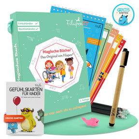 Filapen Magische Lernbücher + Gratis Gefühlskarten für Kinder