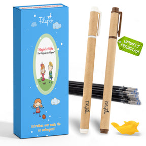 Filapen® Magische Stifte inkl. Schreibhilfe und 15 Ersatzminen