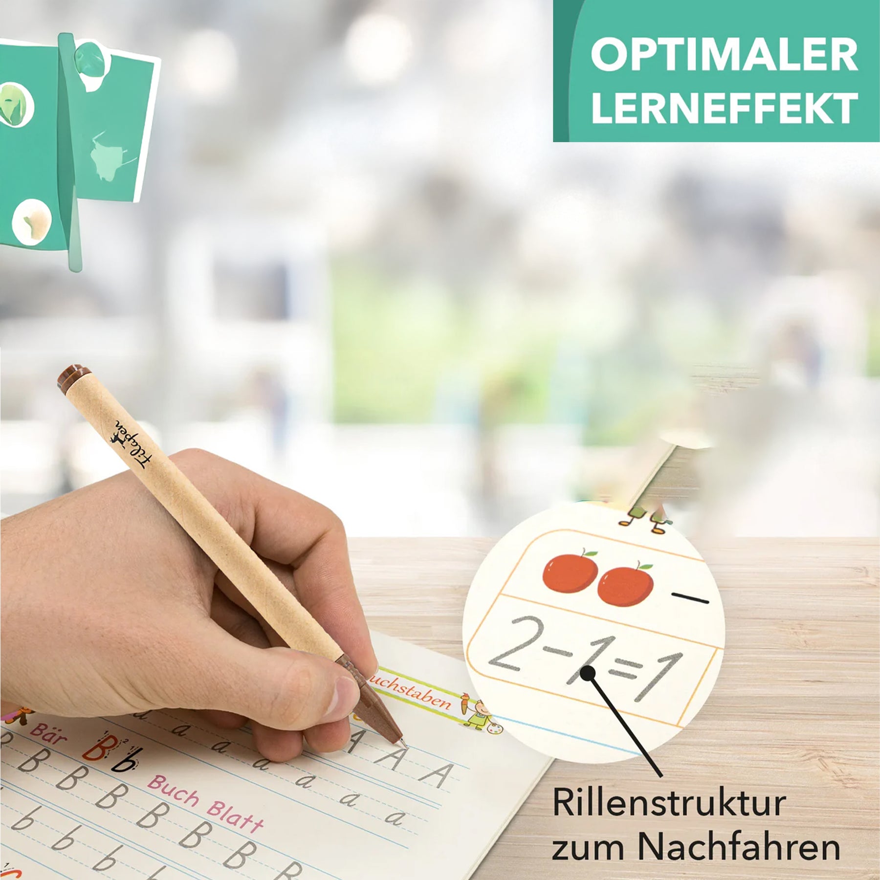 Filapen® Magische Stifte inkl. Schreibhilfe und 15 Ersatzminen