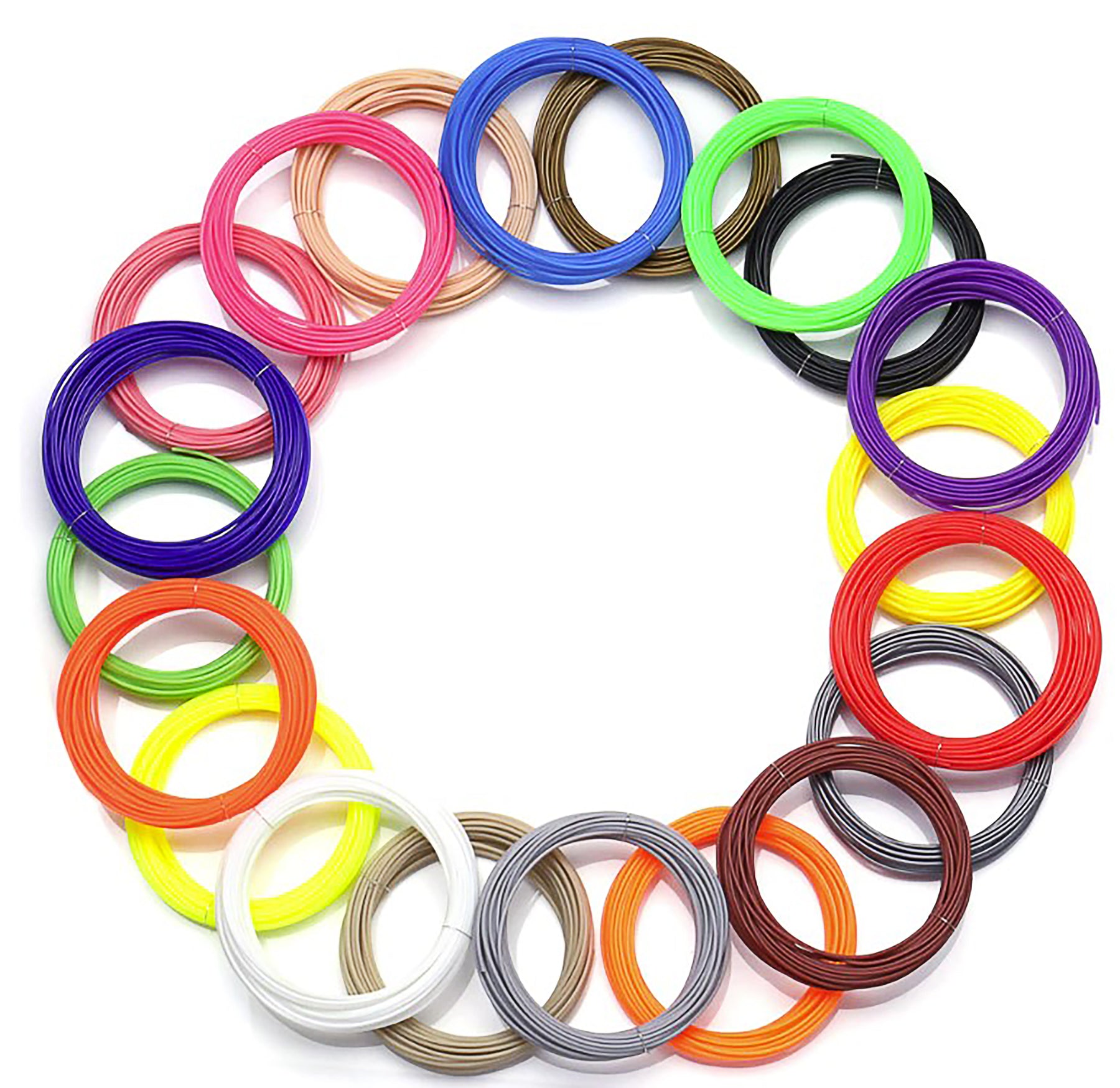 Filapen® 10er-Packung PCL-Filamente (bunt) | 50m