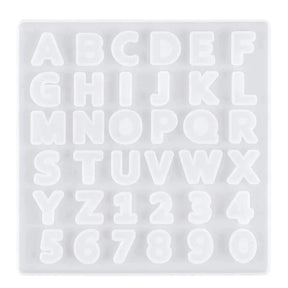 Filapen® Silikonform Alphabet und Zahlen inklusive 10 x 5m PCL-Filament