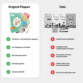 Filapen Magische Übungshefte – wiederverwendbar